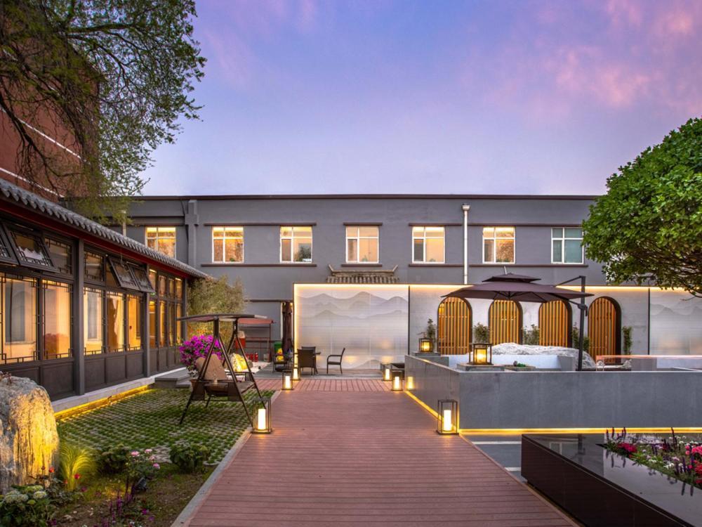 Yunju Hotel Beijing Yonghe Palace Guijie Siheyuan Εξωτερικό φωτογραφία
